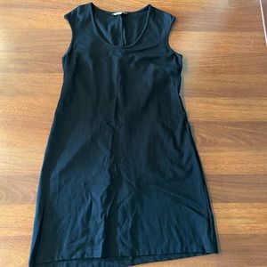 Tommy Bahama size large black tank midi dress